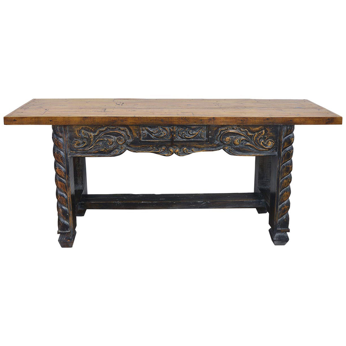 Blackwater Carved Console Table