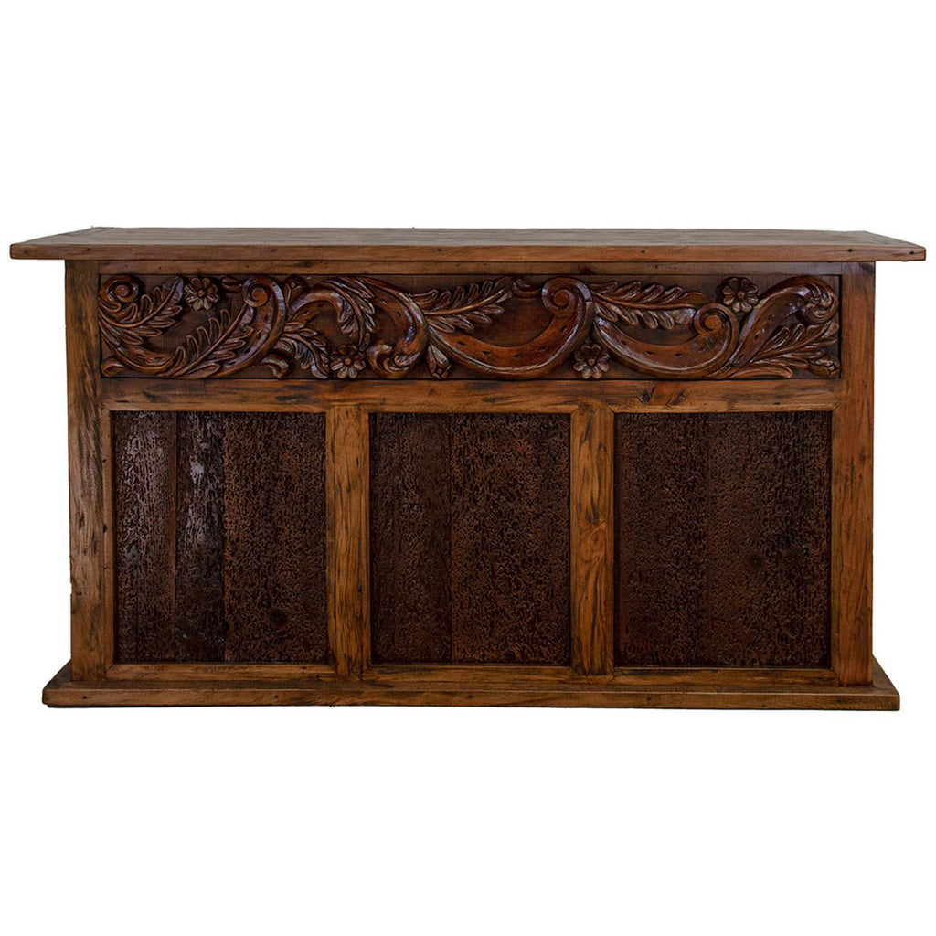 Bradenton Bar with Hand Carved Detail