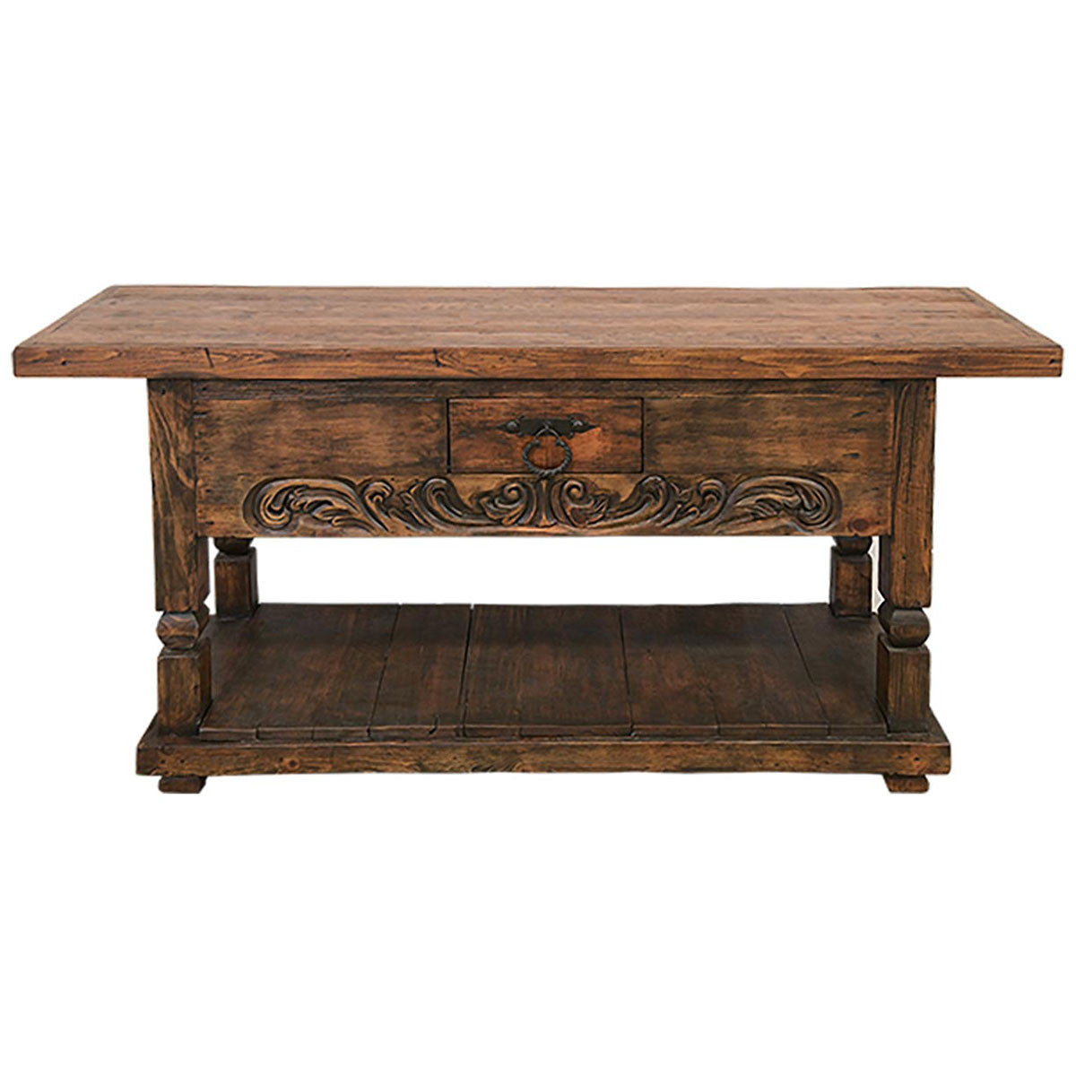 Settler's Mill Carved Console