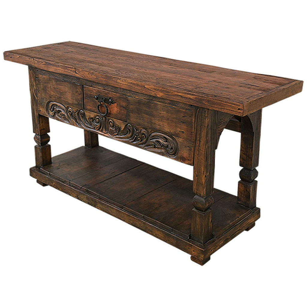 Settler's Mill Carved Console