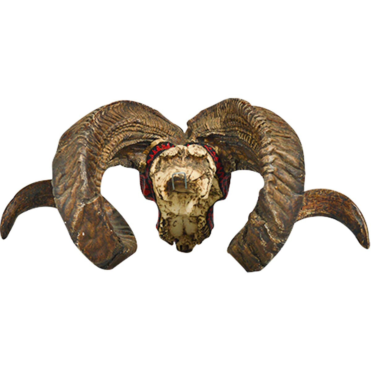 Beaded Ouachita Skull - Red