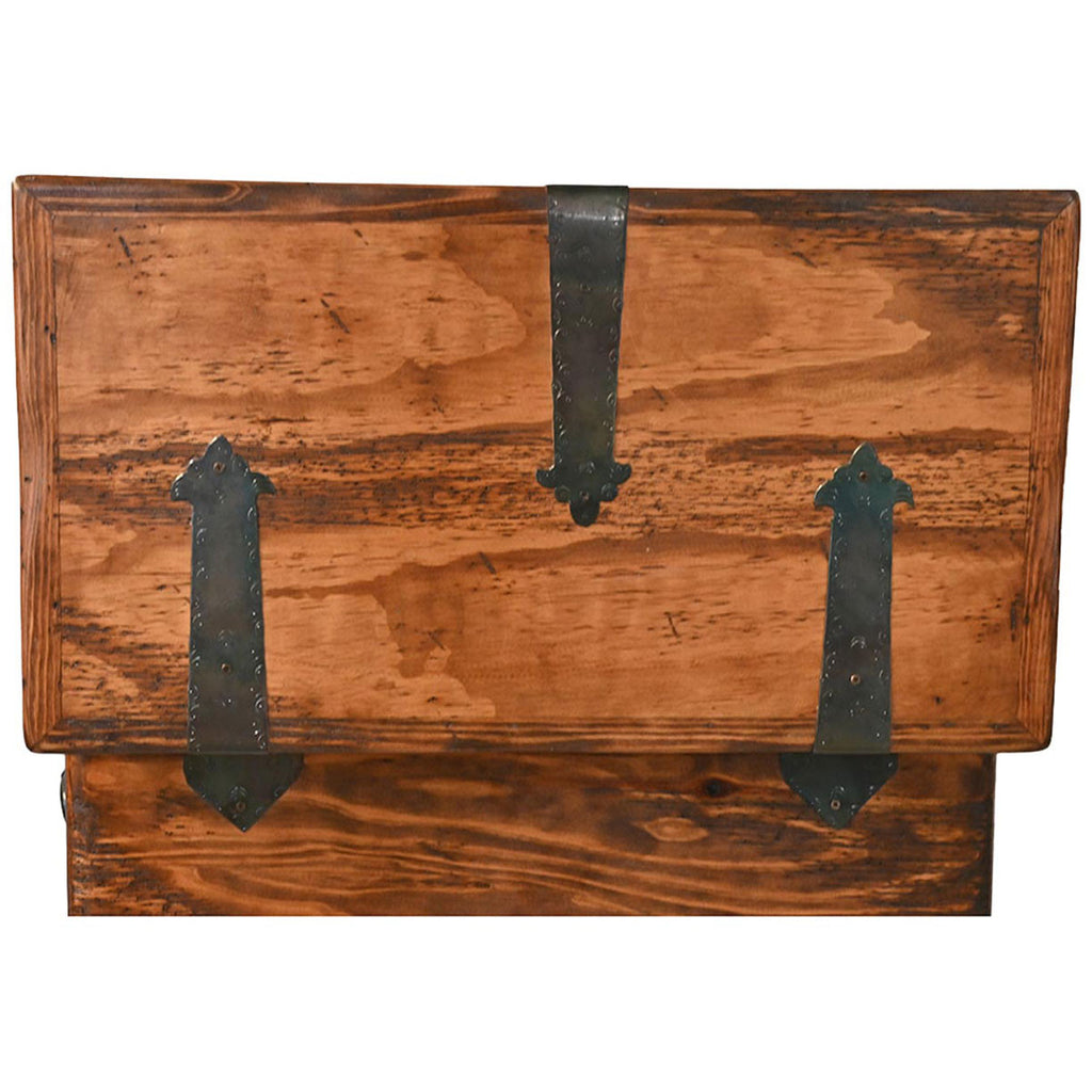 Barrister Trunk-Style Coffee Table