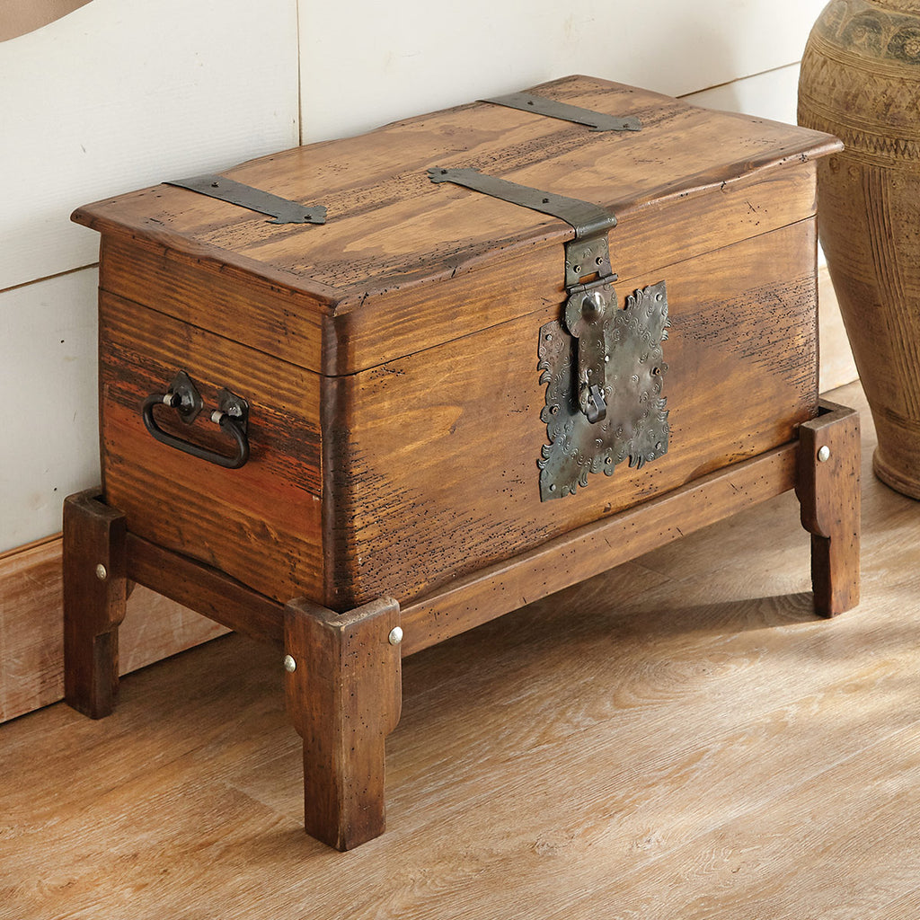 Barrister Trunk-Style Coffee Table
