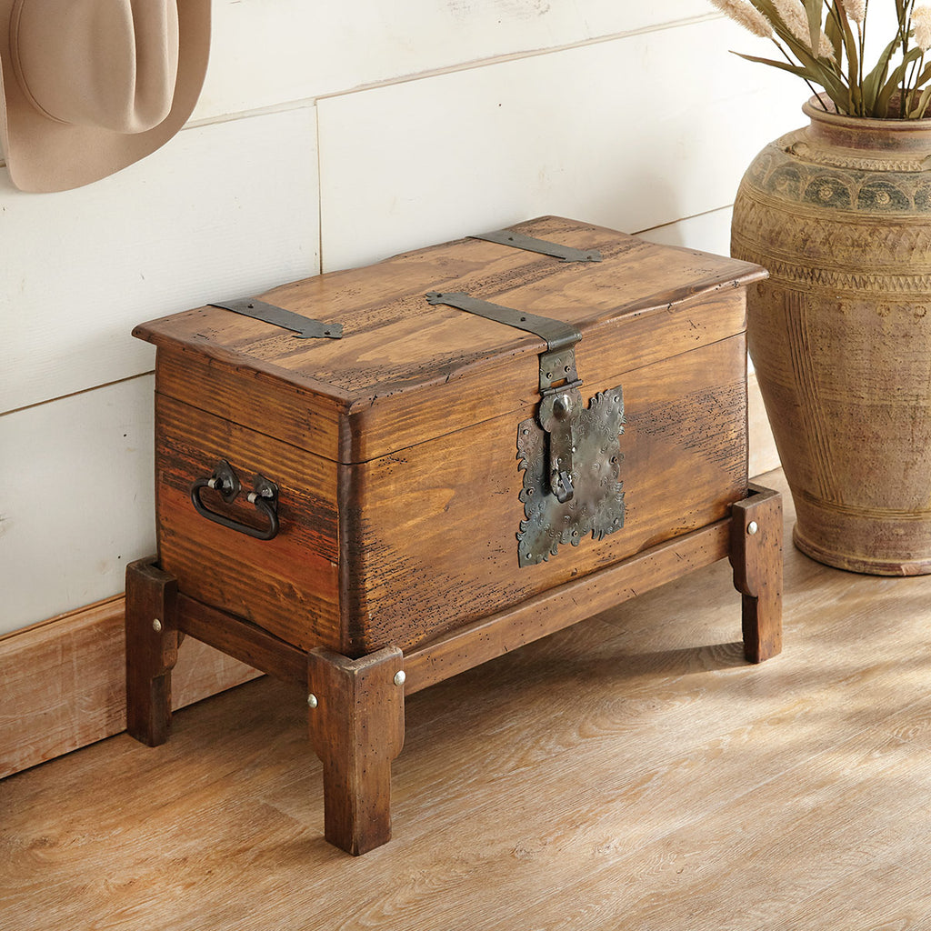 Barrister Trunk-Style Coffee Table