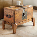 Barrister Trunk-Style Coffee Table