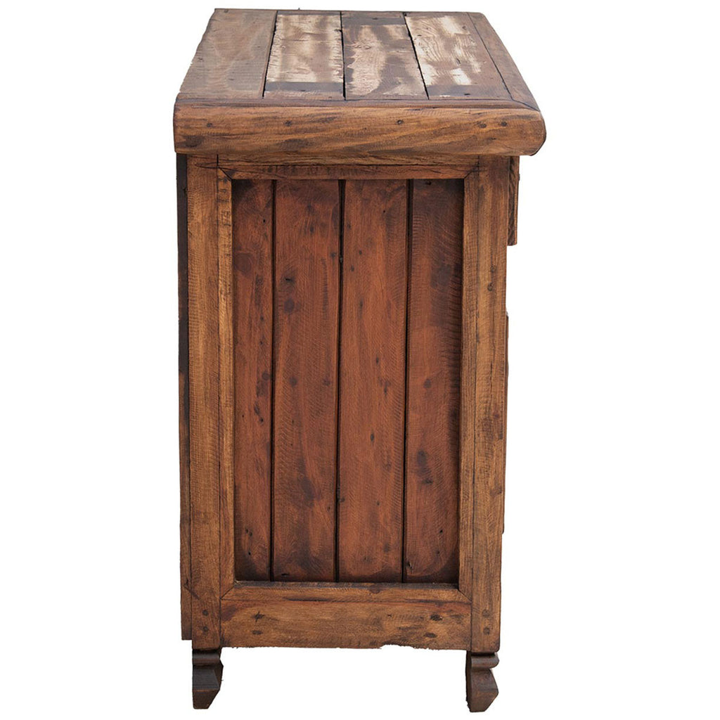Big Sky Multicolor Carved Cabinet