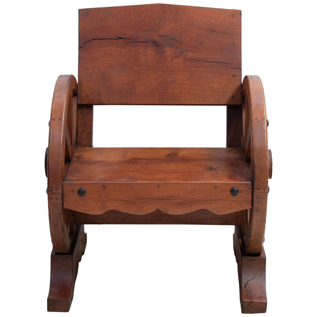 Cheyenne Wagon Wheel Wood Chair