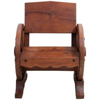 Cheyenne Wagon Wheel Wood Chair