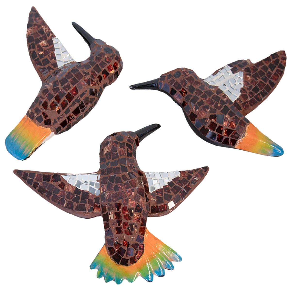 Mosaic Hummingbird Set
