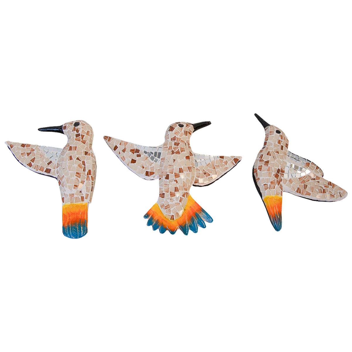 Mosaic Hummingbird Set