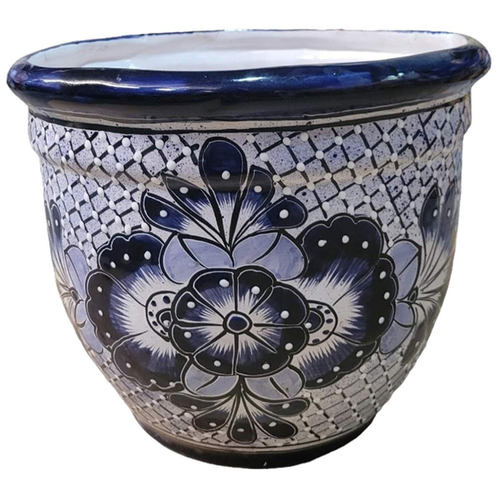 Blue Flower Planter