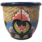 Orange Flower Planter