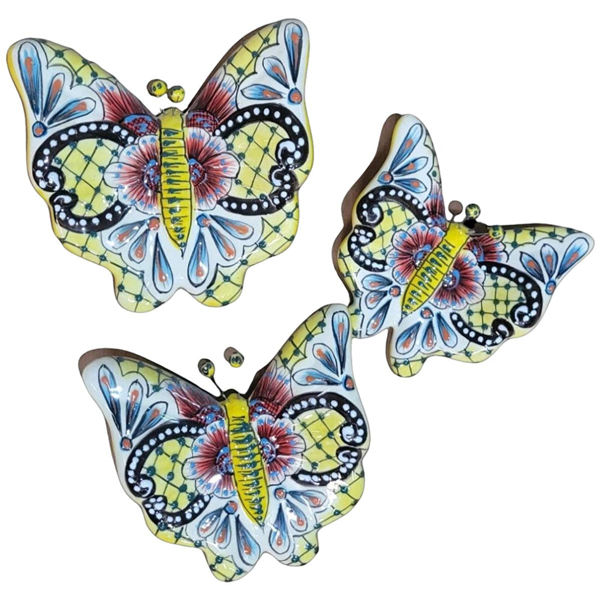 Dorothy Butterflies Wall Art - Set of 3