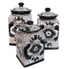 Modern Beauty Canister - Set of 3 - OVERSTOCK