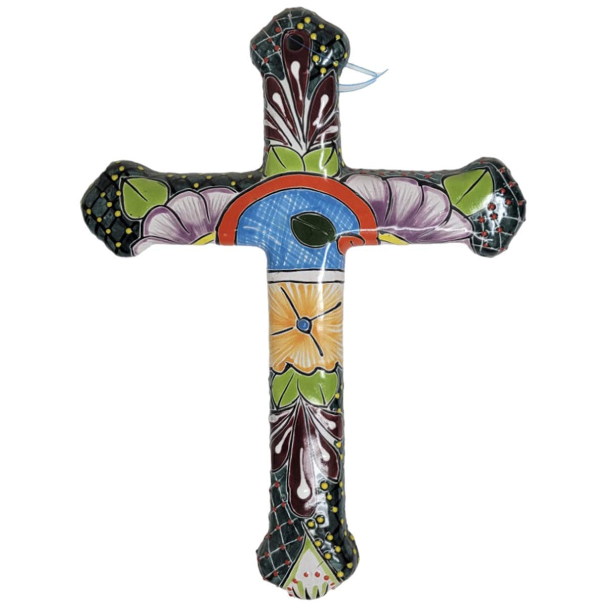 Hacienda Flower Cross Wall Art