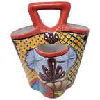 Brown Flower Cutlery Caddy