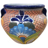 Blue Flower Medium Planter