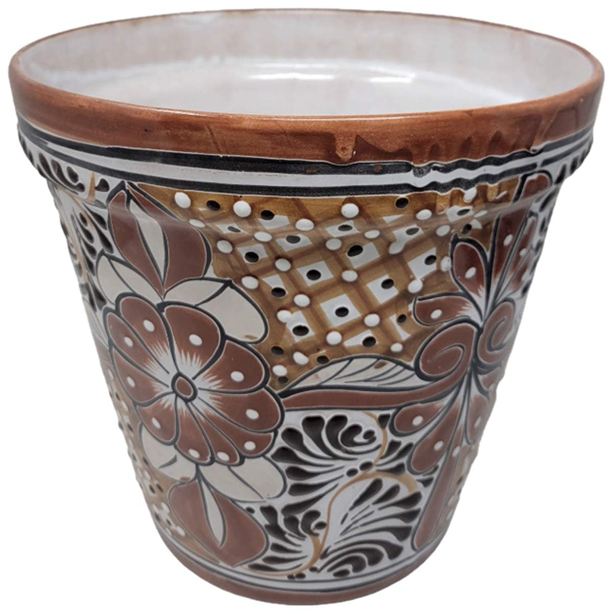 Flowers & Soil Planter