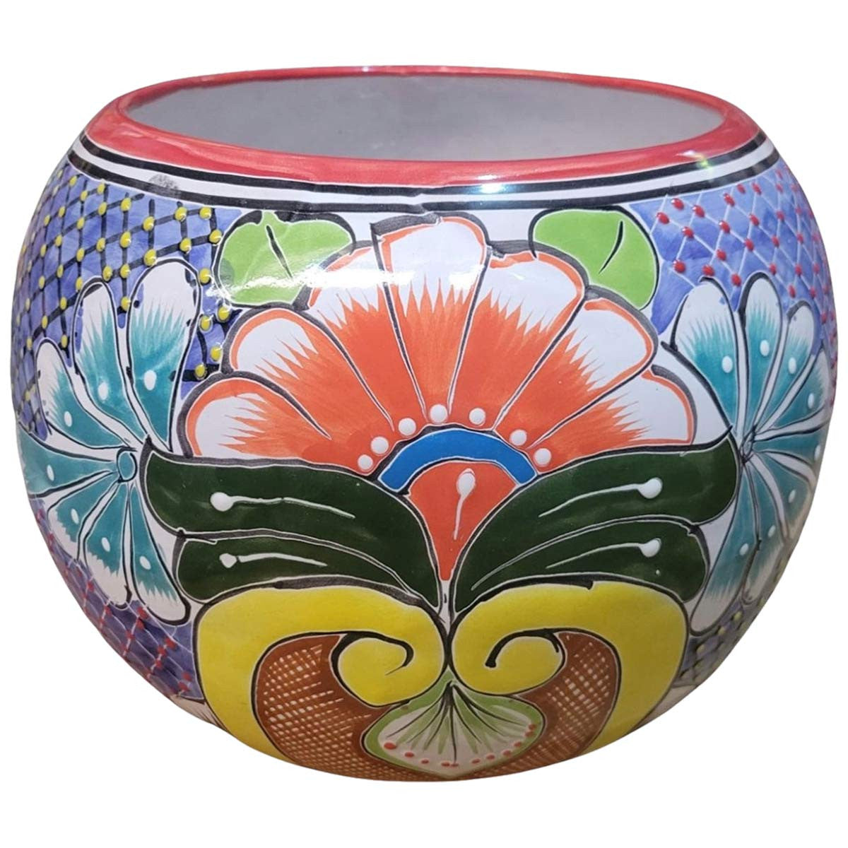 Violet Mist Round Planter