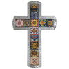 Colorful Mosaic Cross Wall Art