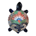 Orange Flower Turtle Wall Art