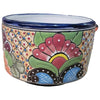 Pink Flower Wheel Planter
