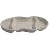Pascoe Talavera Appetizer Plate - Sand & White
