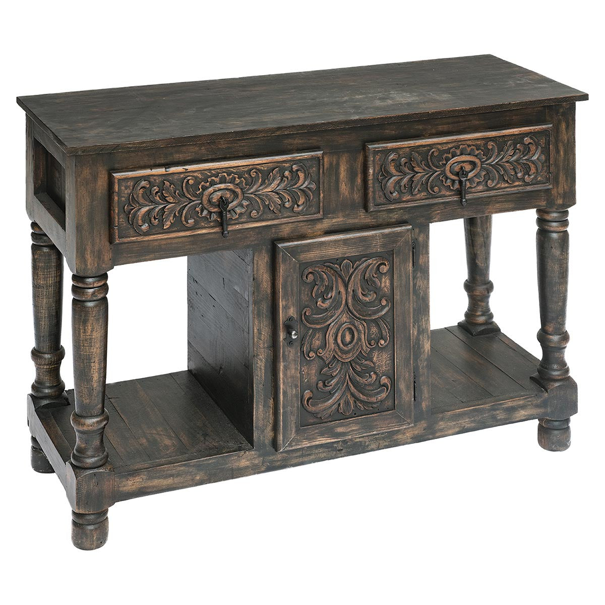 Sierra Carved Console Table