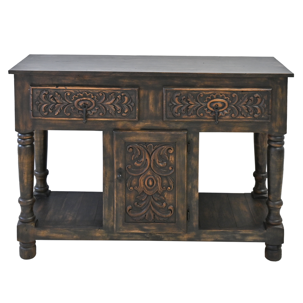 Sierra Carved Console Table