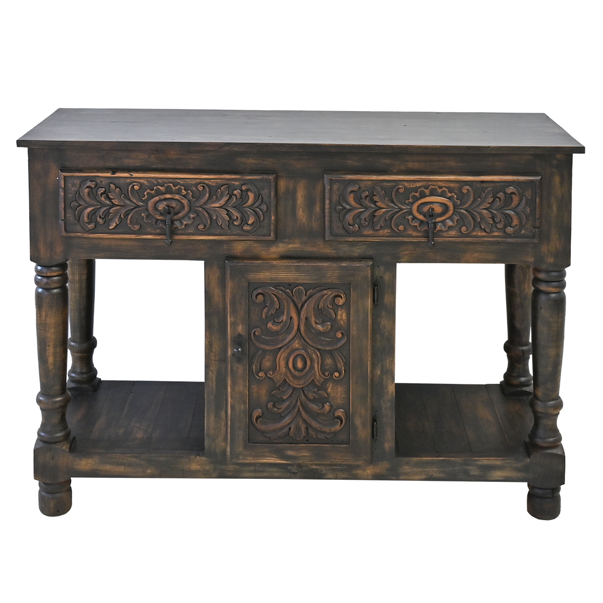 Sierra Carved Console Table