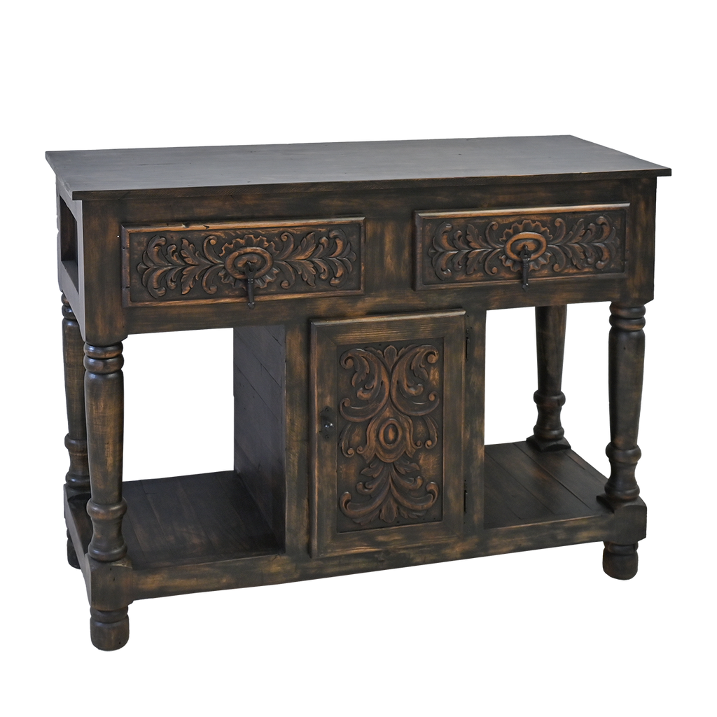 Sierra Carved Console Table