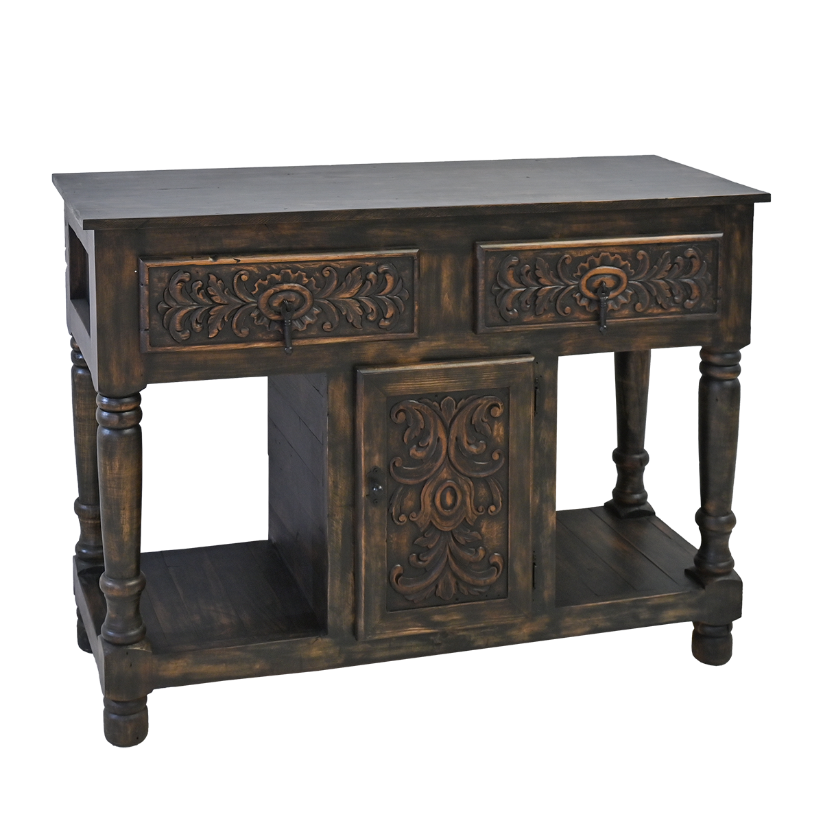 Sierra Carved Console Table