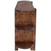 Trapper Wood Buffet with Embossed Leather Panels