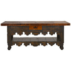 Solomon's Pass Carved Console Table