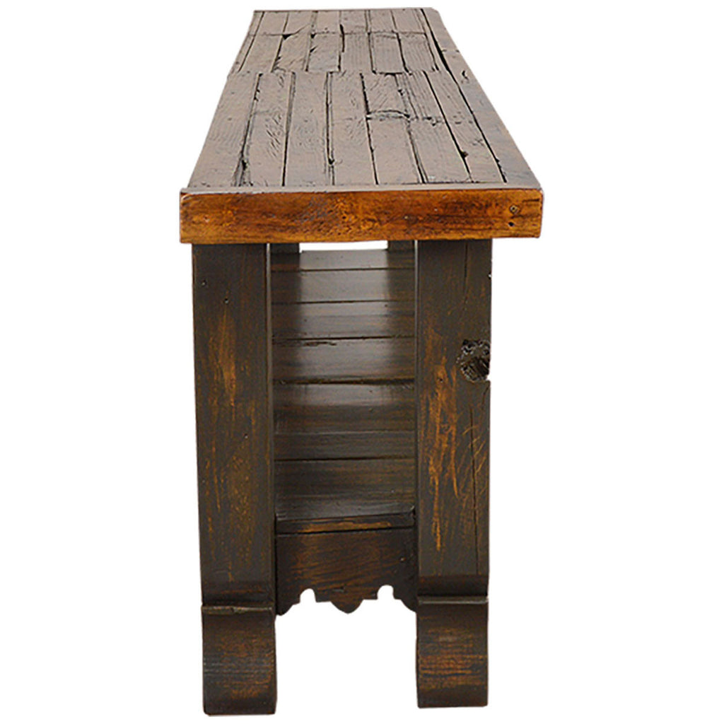 Solomon's Pass Carved Console Table