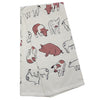 Piggies All Over Kitchen Towel - Set of 4