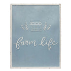 Farmhouse Metal Signs - Set of 2