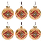 Adobe Attitude Ball Ornaments - Set of 6
