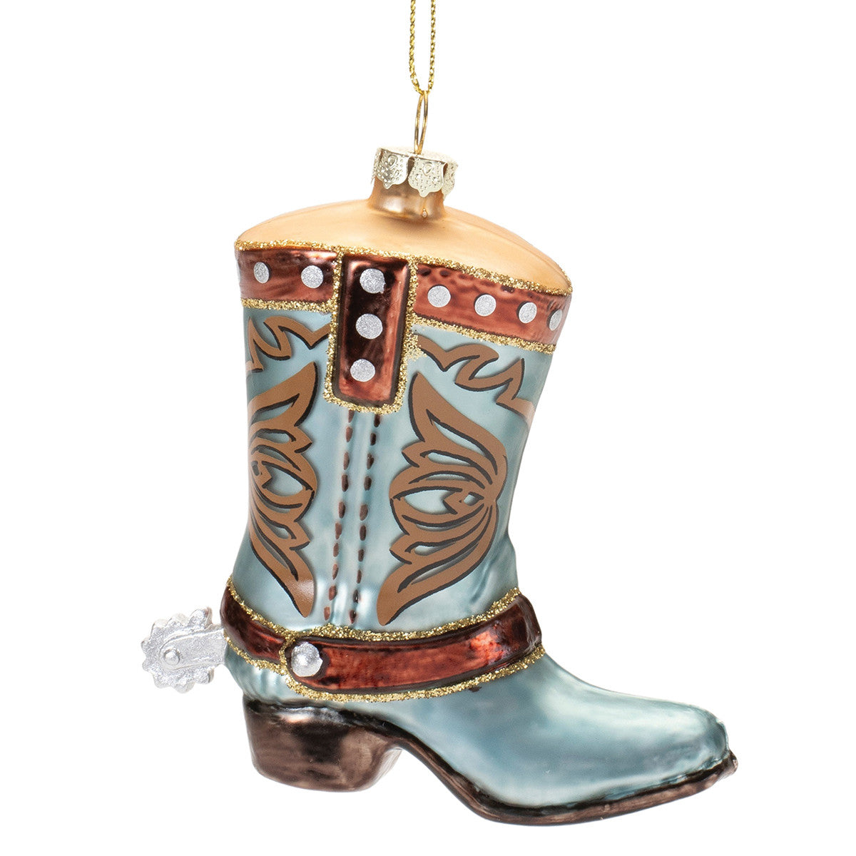 Ho Ho Howdy Boot Ornaments - Set of 6 - OUT OF STOCK UNTIL 08/29/2026