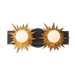 Lariat Sunburst Vanity - 2 Lights