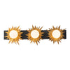 Lariat Sunburst Vanity - 3 Lights