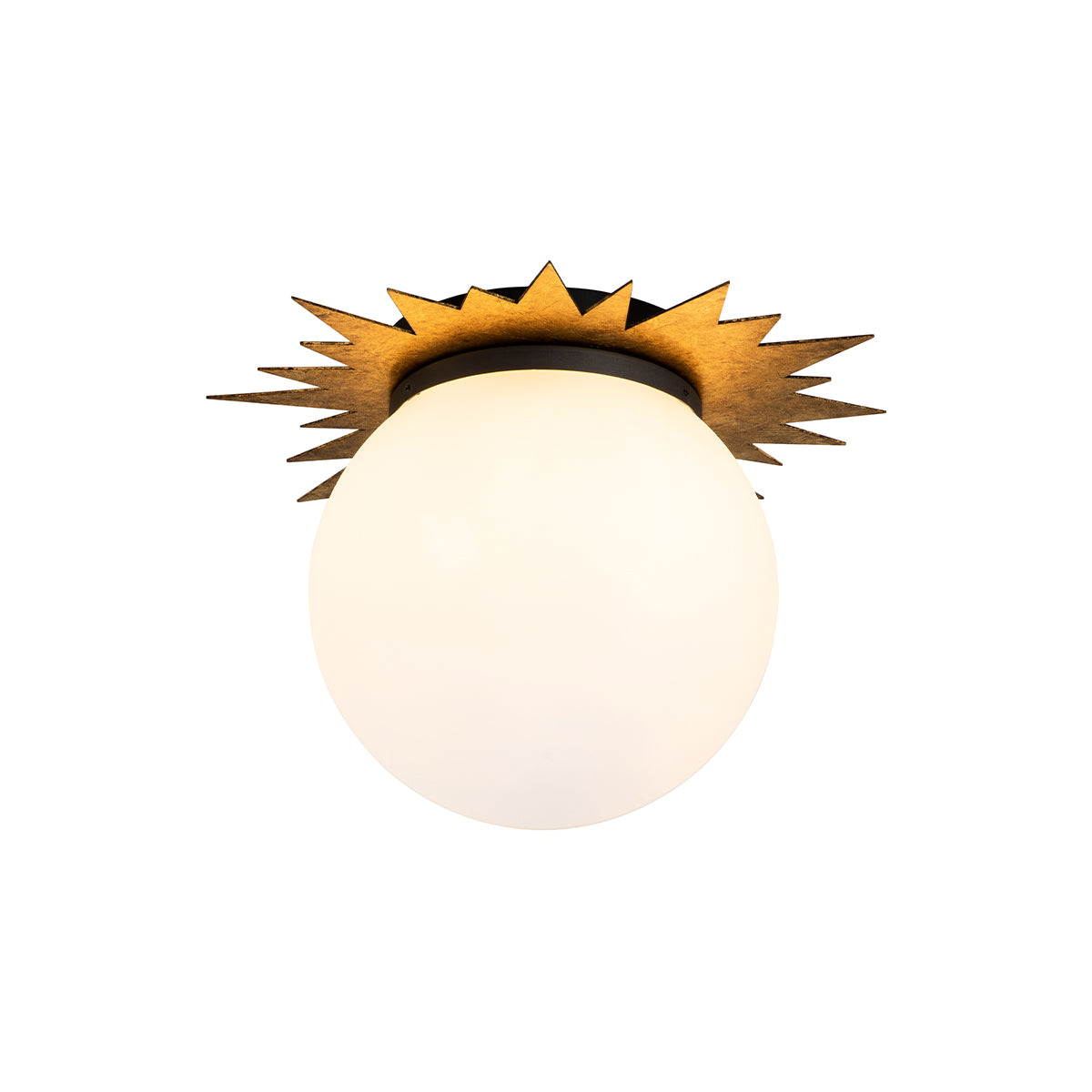 Lariat Sunburst Ceiling Globe