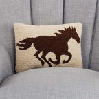 Rodeo Racehorse Hooked Pillow - OUT OF STOCK UNTIL 07/02/2026