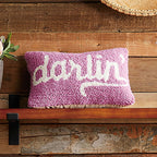 Western Darlin Hooked Pillow