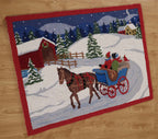 Sleigh Ride Hooked Rug - OUT OF STOCK UNTIL 07/14/2026