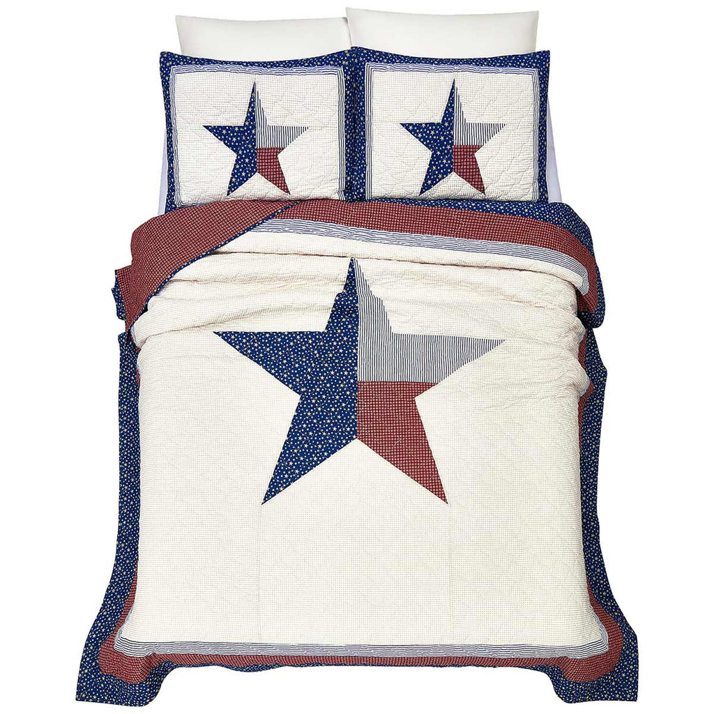 Lonestar Country Quilt Set - Full/Queen