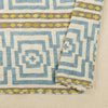Diamond Mirage Blue Quilt Set - King