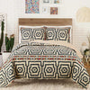 Diamond Mirage Black Quilt Set - Twin