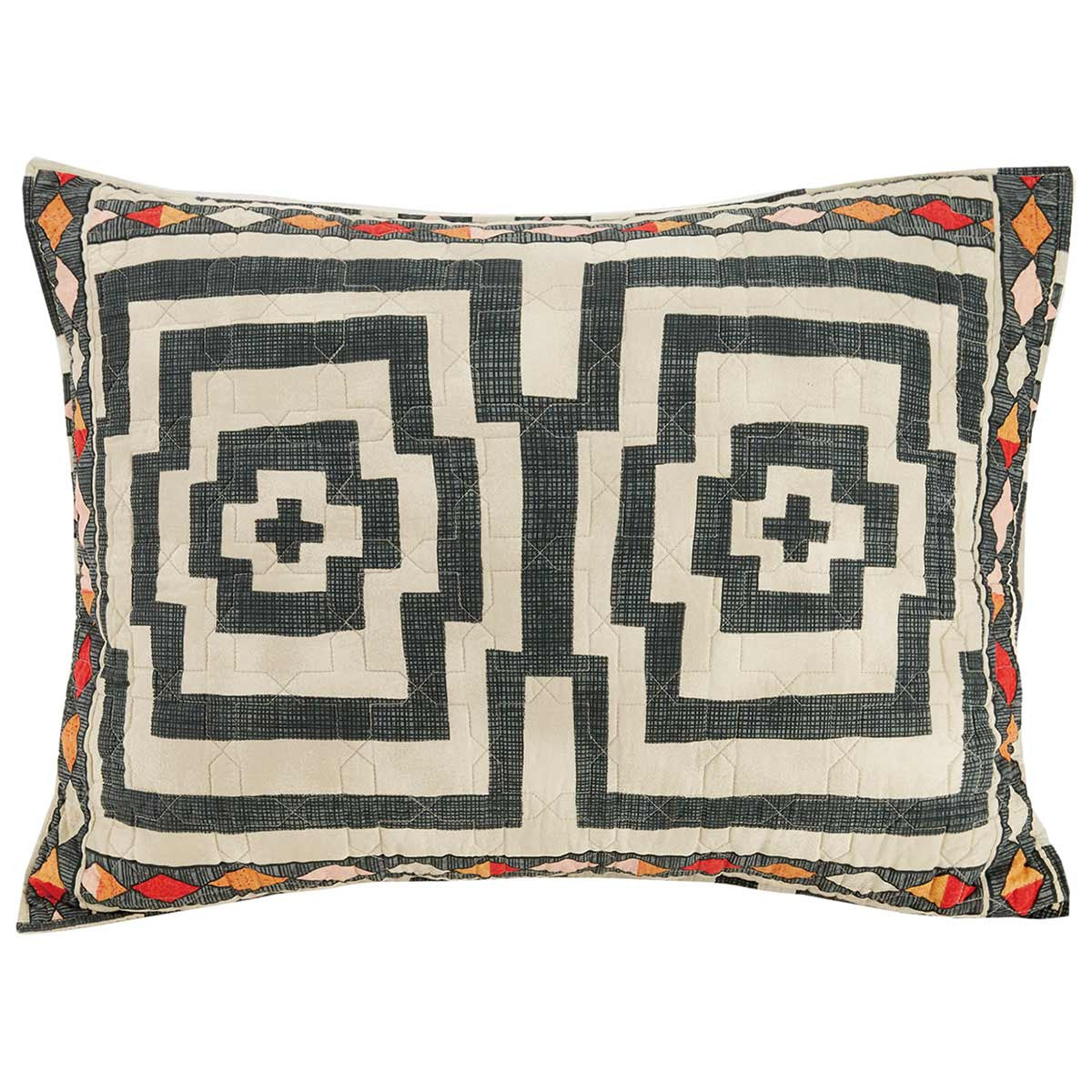 Diamond Mirage Black Quilt Bedding Collection