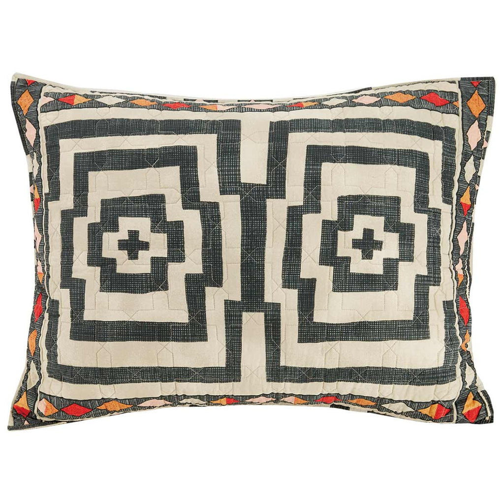 Diamond Mirage Black Quilt Set - King